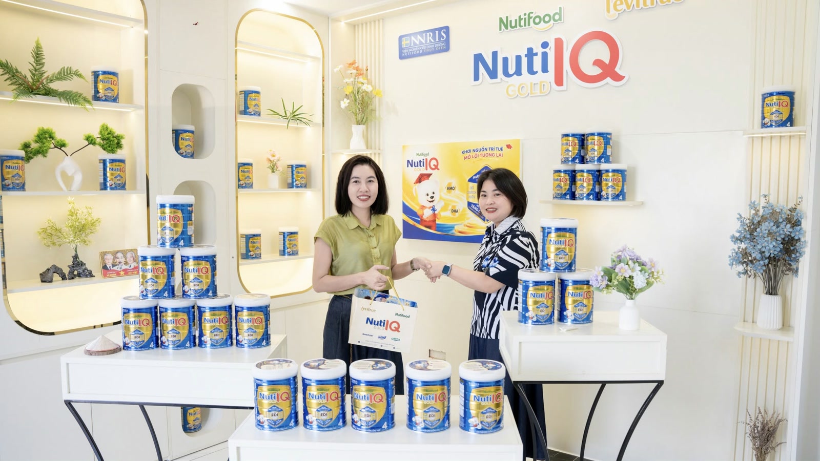 Hình ảnh bài viết: 5 lợi thế khi cửa hàng sữa hợp tác phân phối Nuti IQ Gold